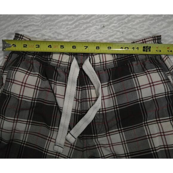 Abercrombie Plaid Pajama Pants Size Medium Polyester Flame Resistant - Picture 3 of 10